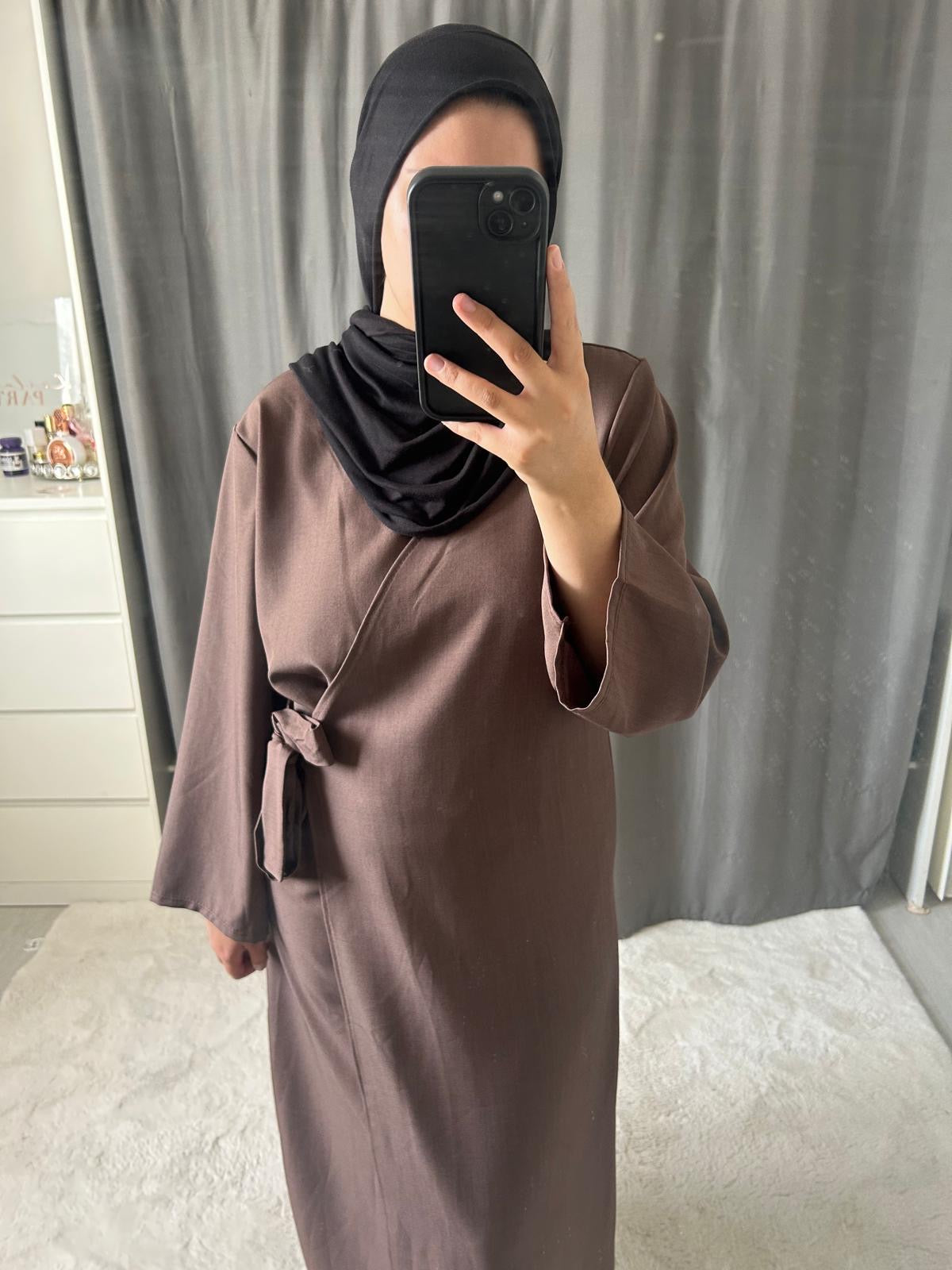 Abaya DIANA - chocolat