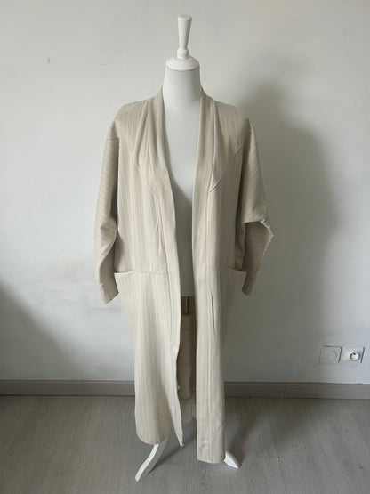 Manteau Kimono Crème