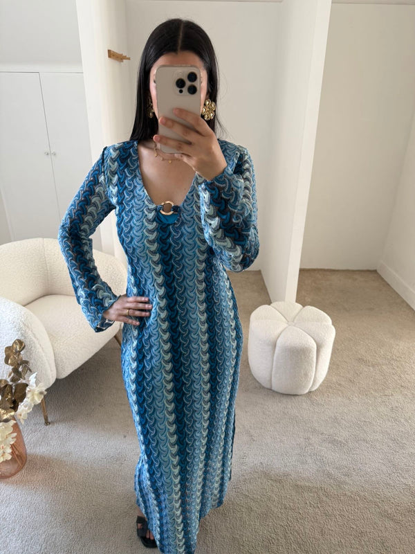 Robe « SUMMER » - bleu
