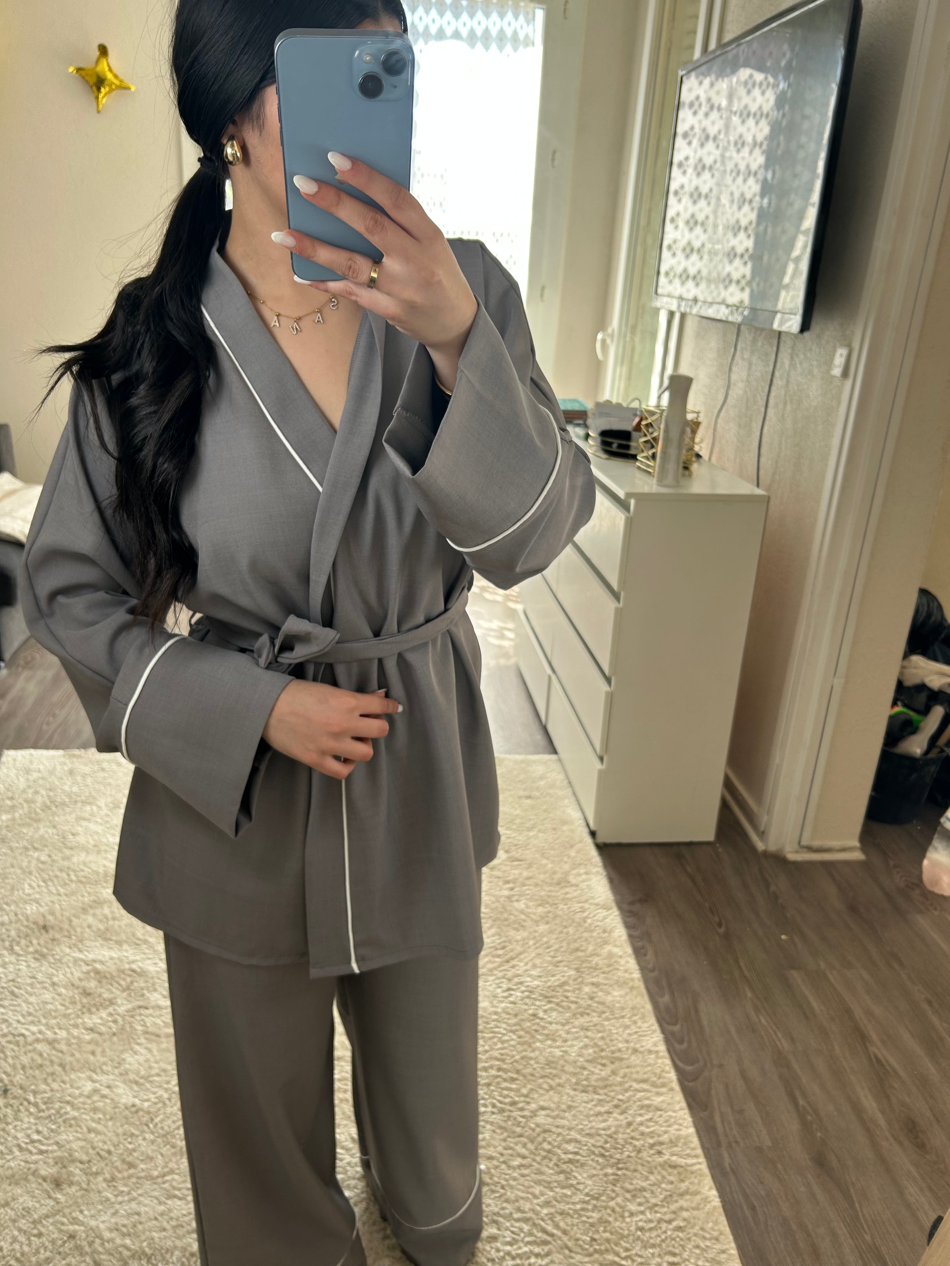 Ensemble portefeuille keina - gris