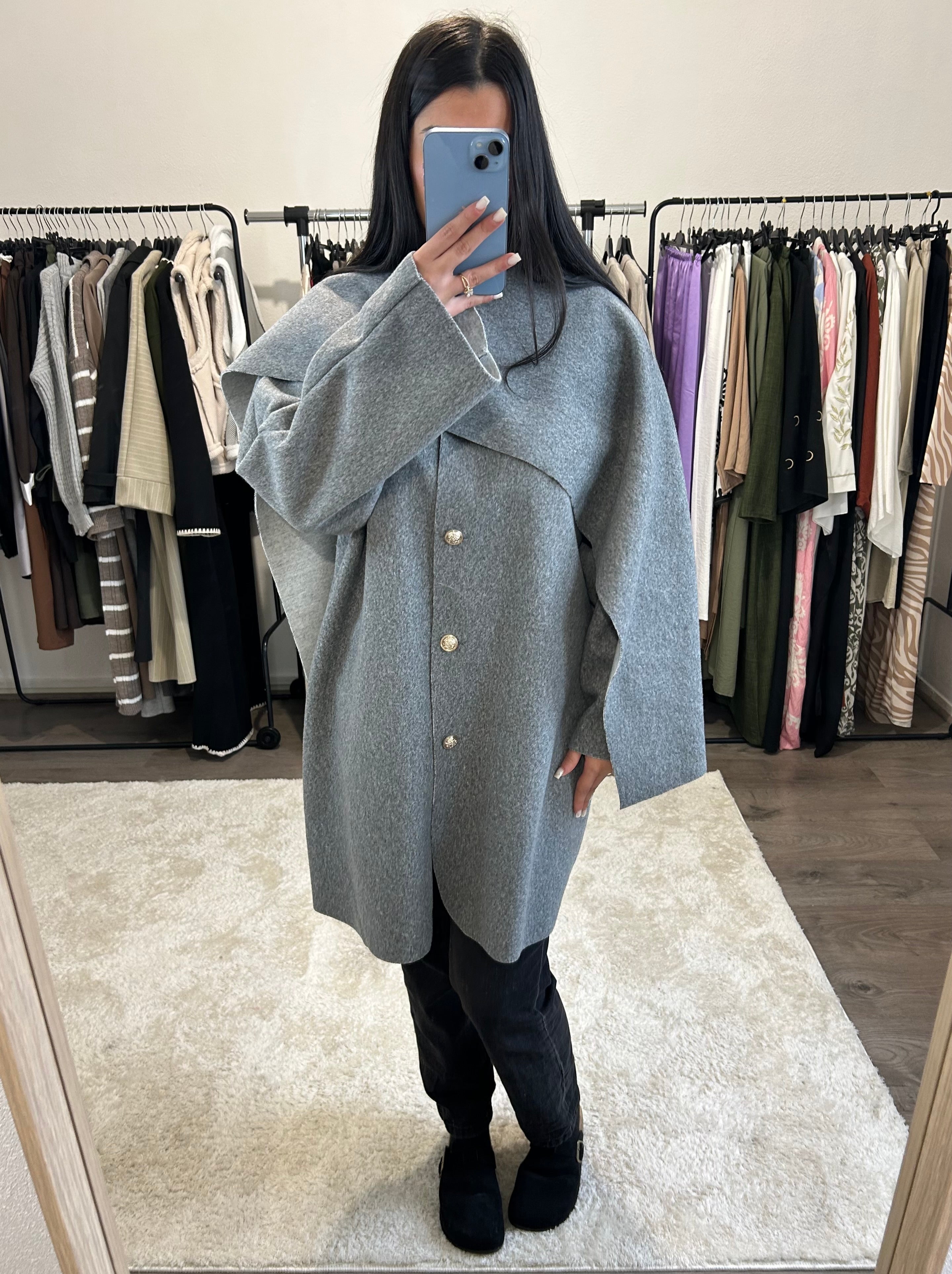 Manteau « Élégance » - Gris