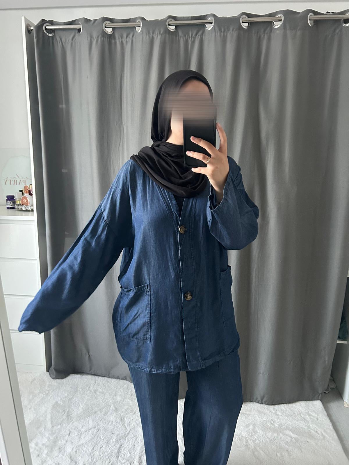 Ensemble Cardigan - bleu foncé