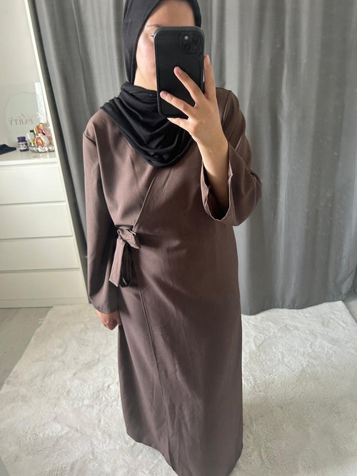 Abaya DIANA - chocolat