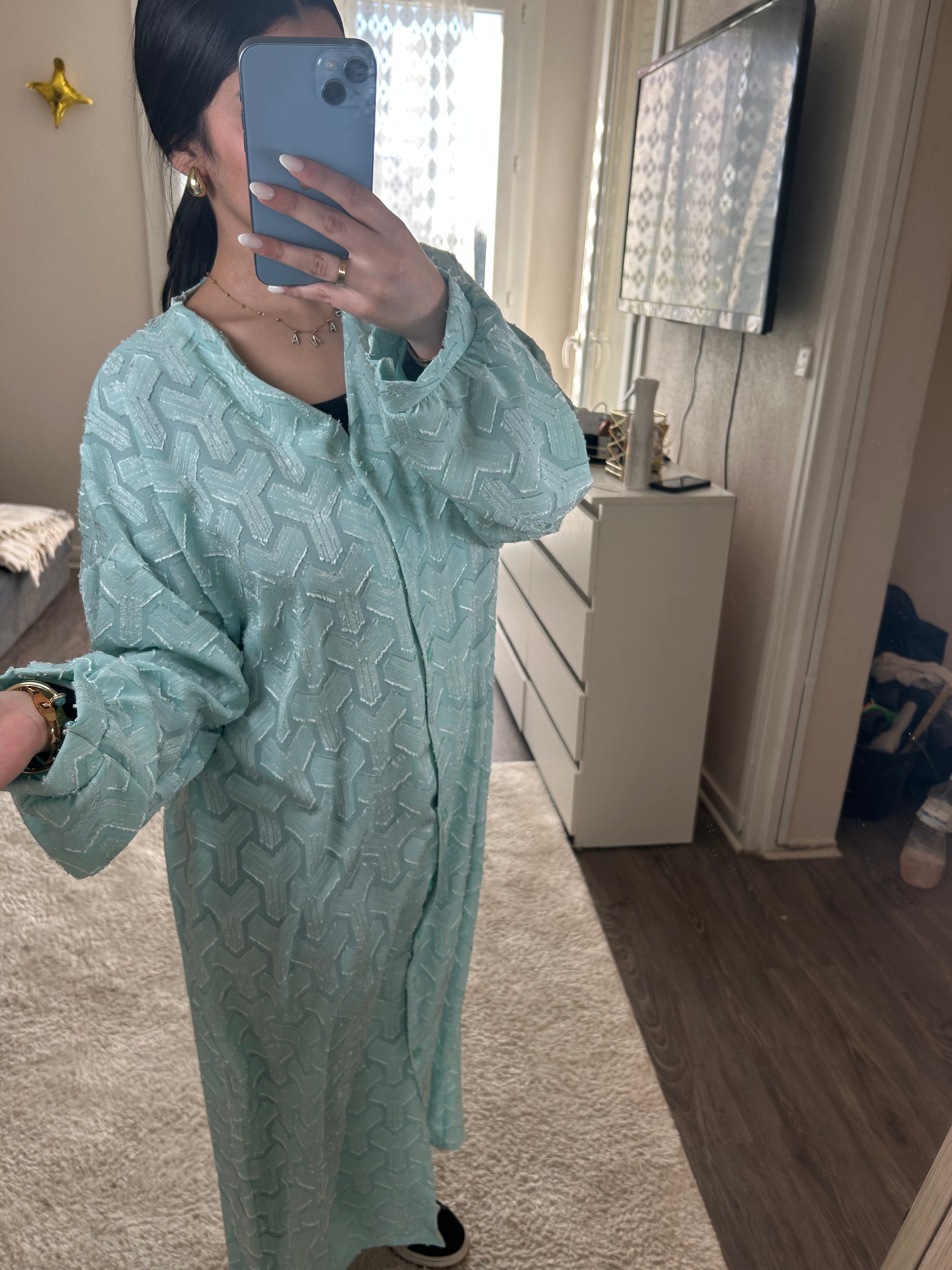Robe Solène - Turquoise