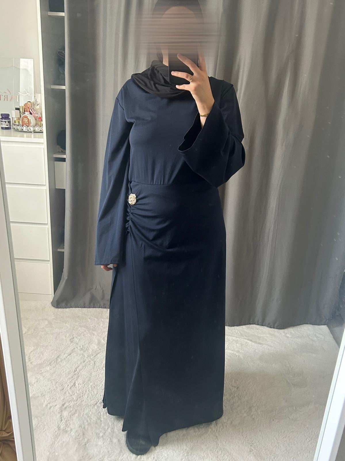 Robe Jasmine - bleu marine