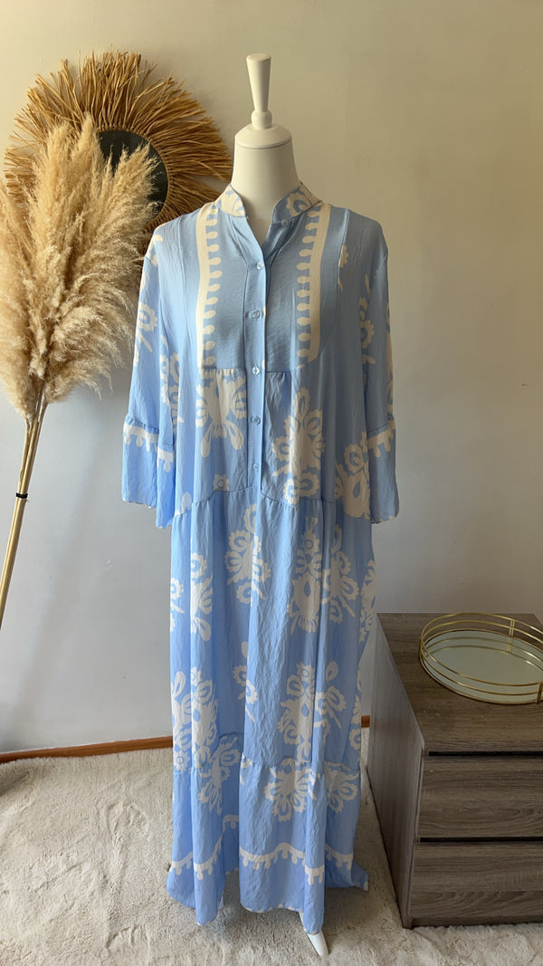 Robe MADDY - bleu