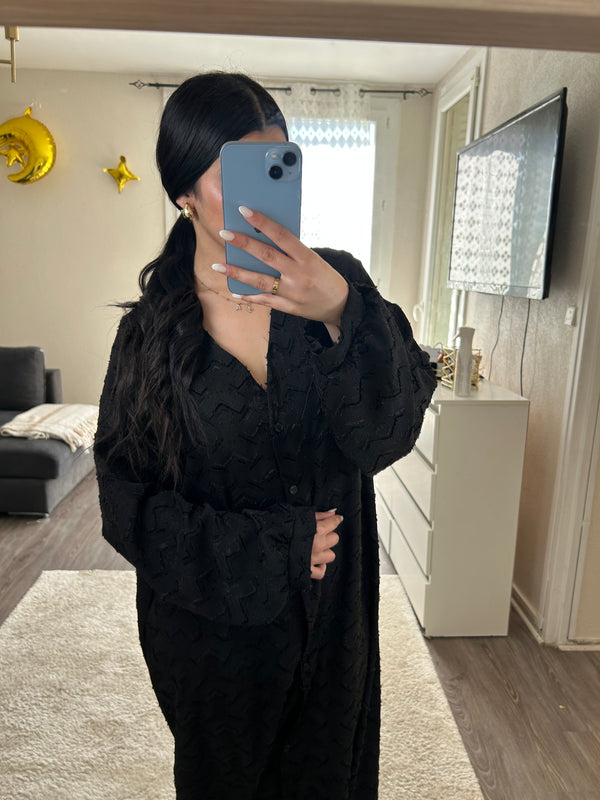 Robe Solène - noir