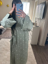 Robe Portefeuille Alba - kaki