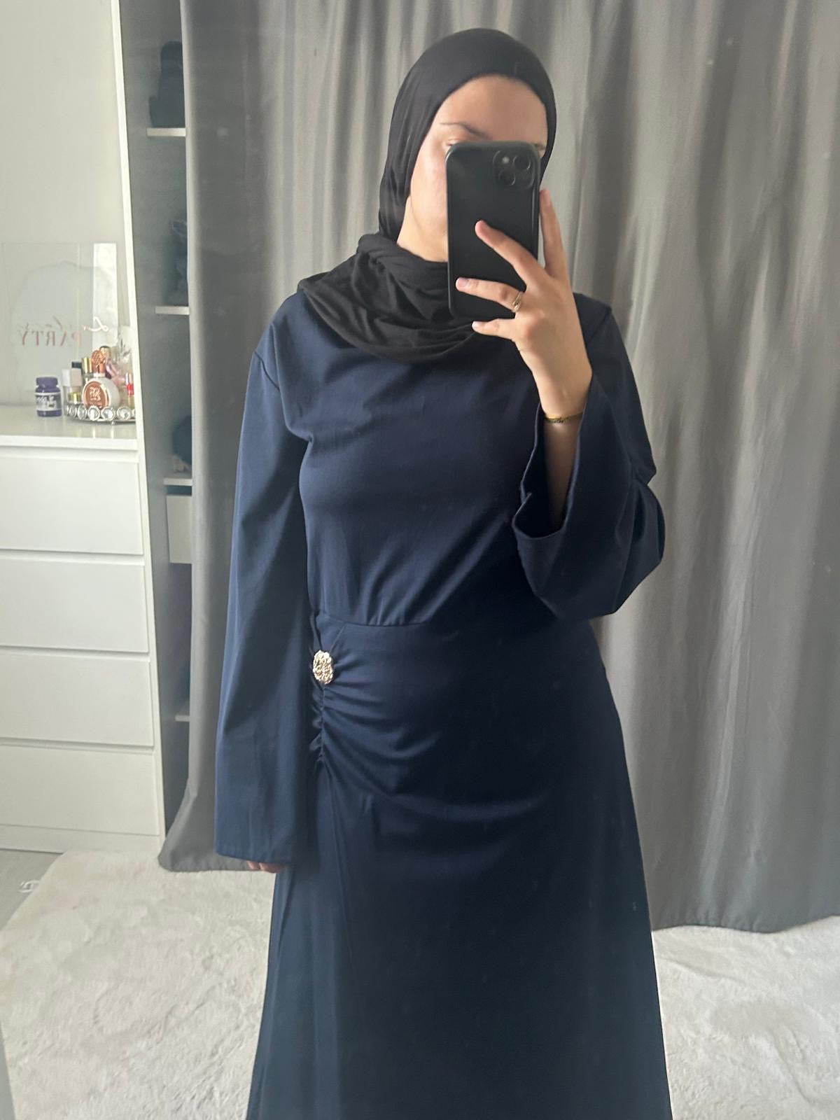 Robe Jasmine - bleu marine