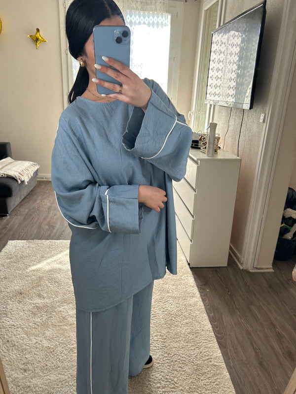 Ensemble mani - bleu jean