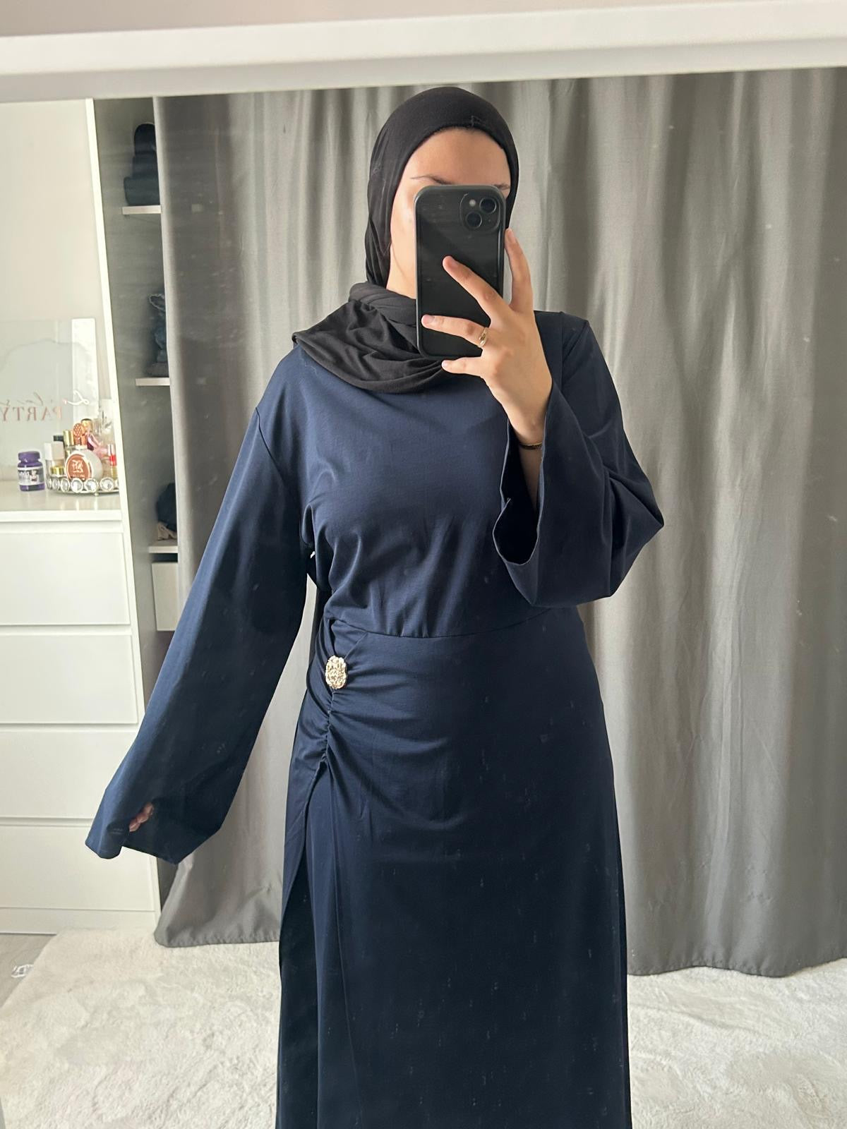 Robe Jasmine - bleu marine
