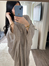 Abaya Aïsha - taupe