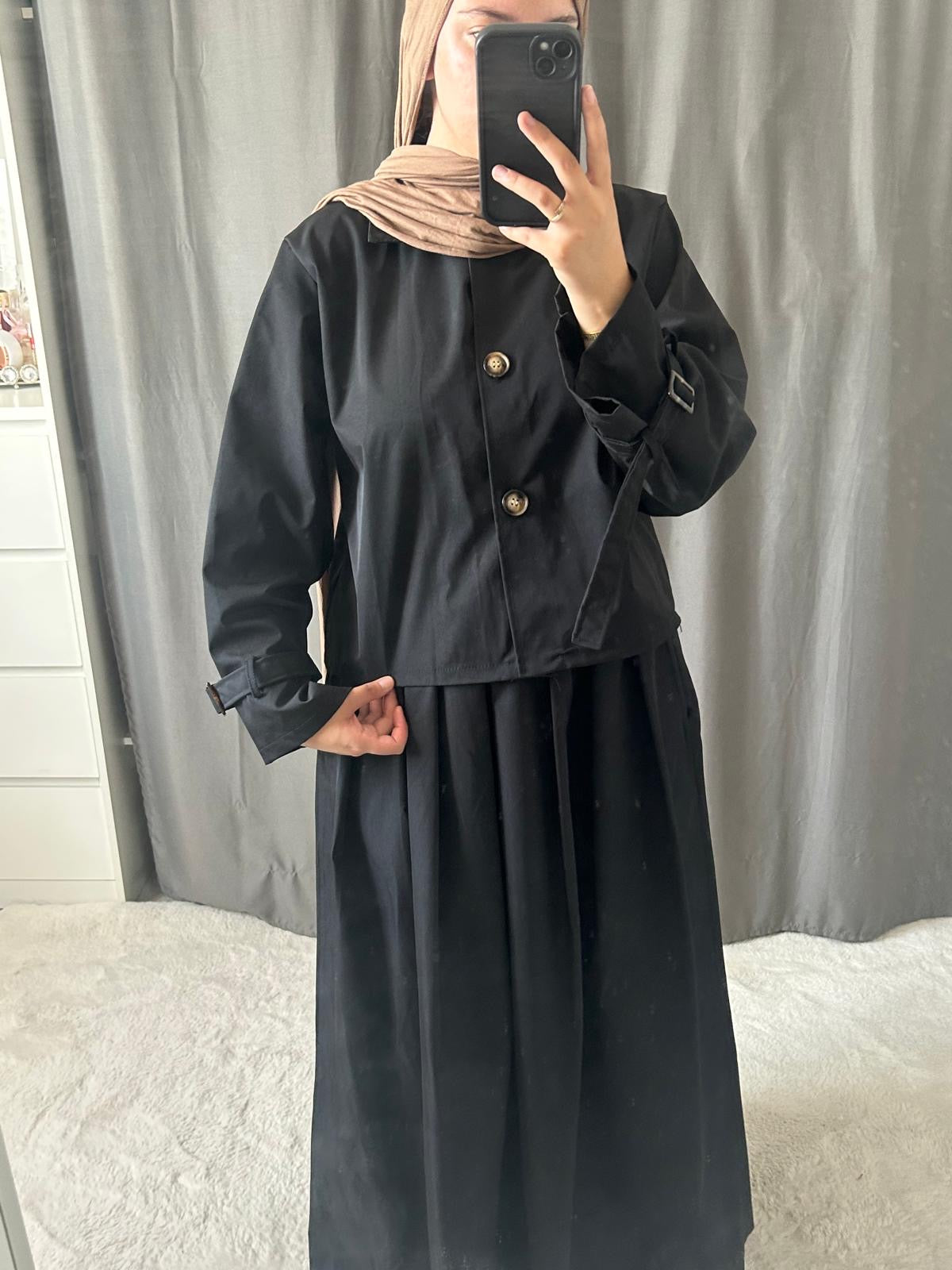 Ensemble Trench - noir