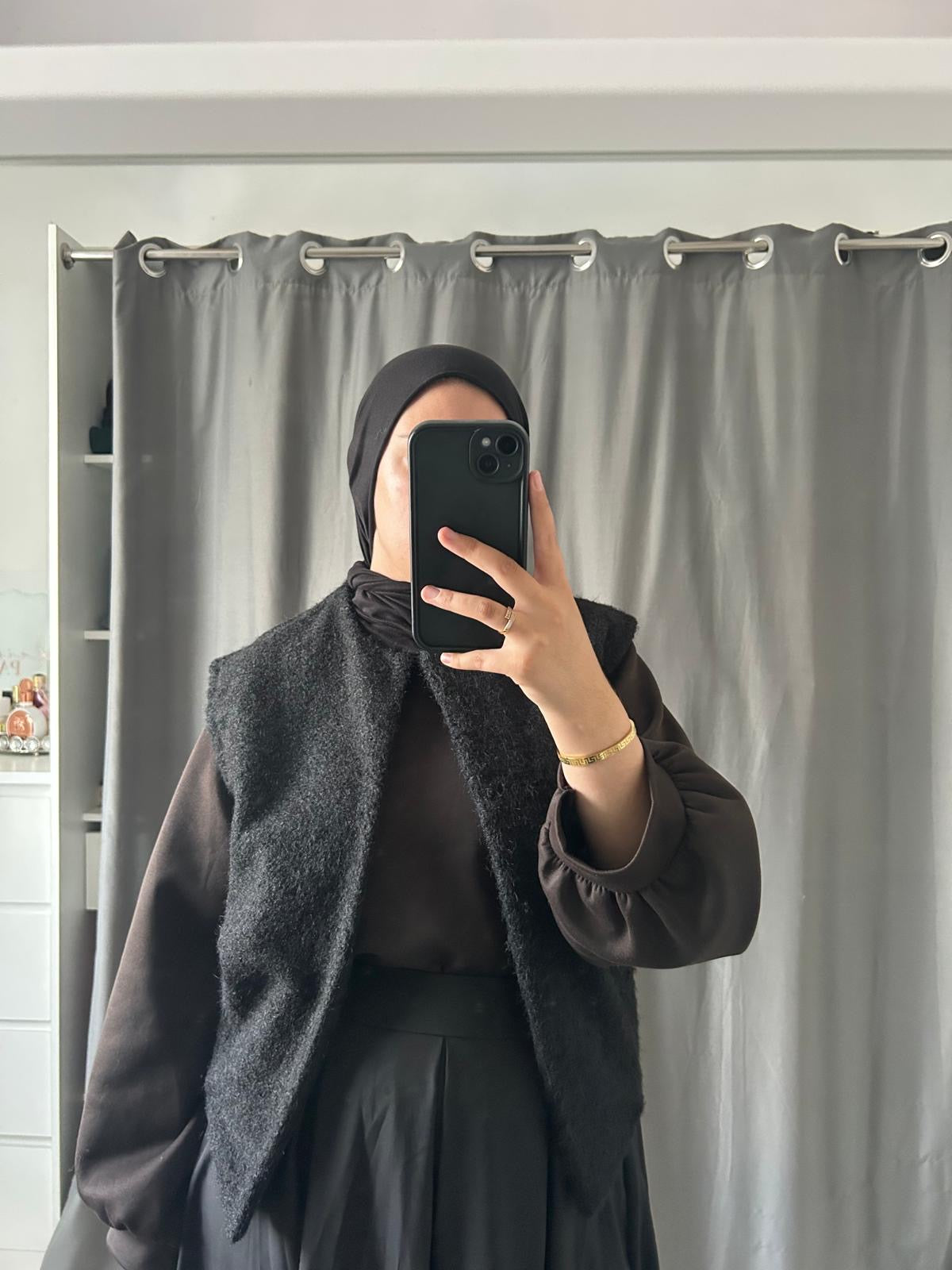 Gilet Cosy - noir