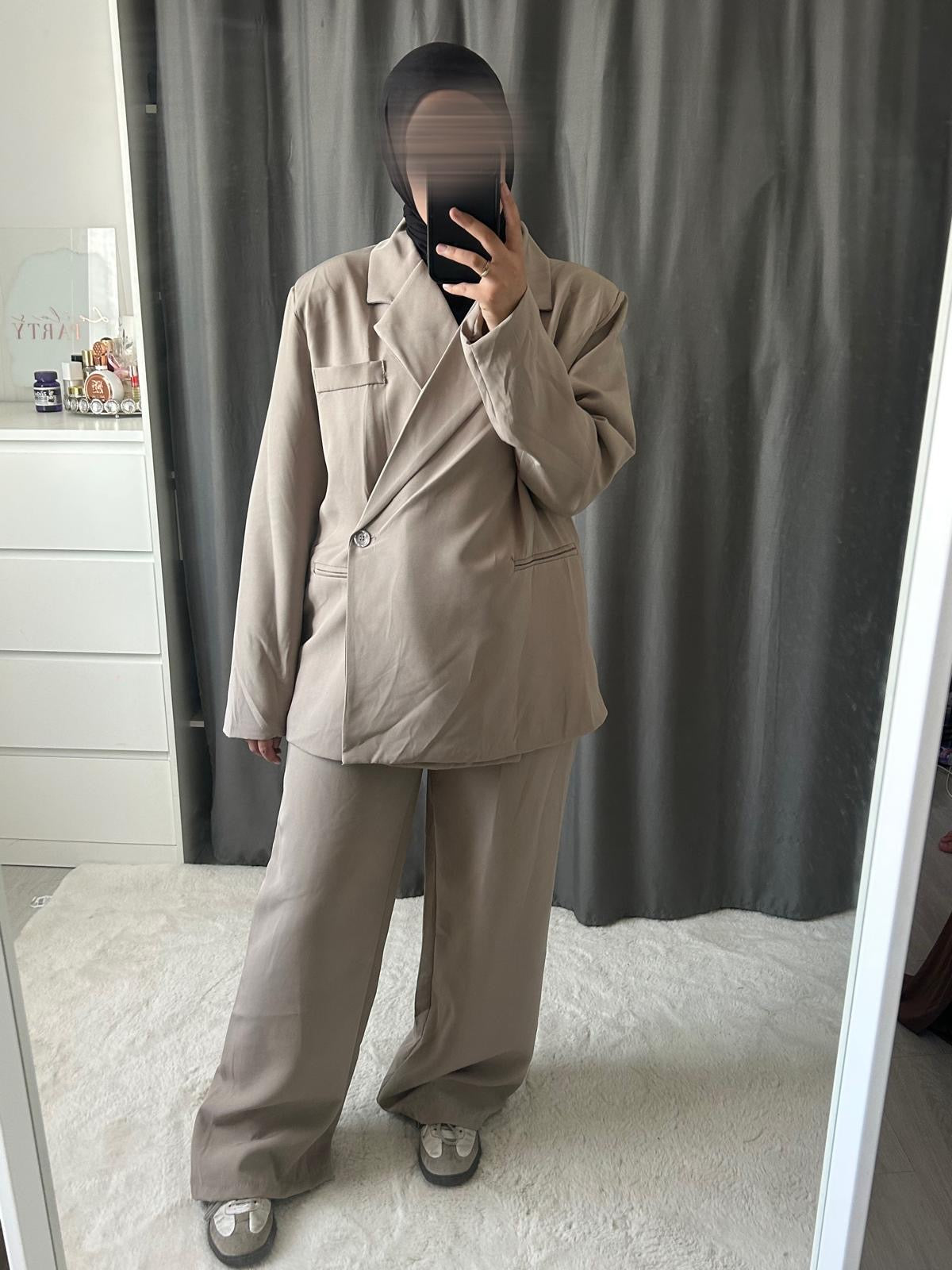 Ensemble Blazer - taupe clair