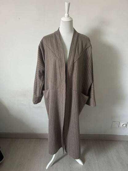 Manteau Kimono Taupe