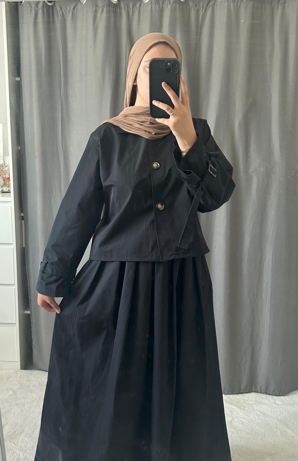 Ensemble Trench - noir