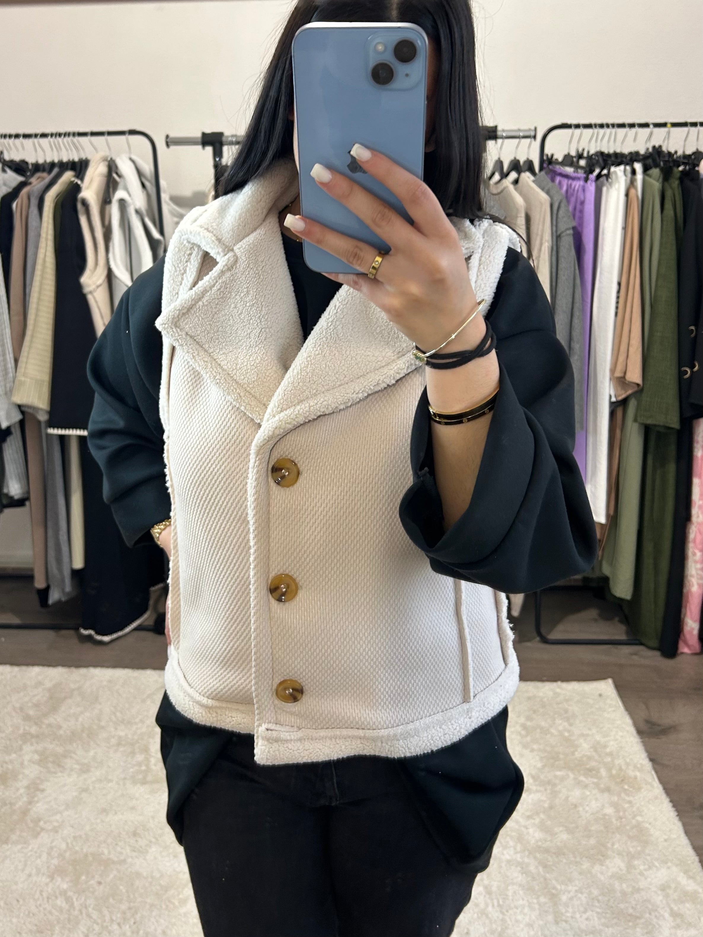 Veste Selsebil - beige