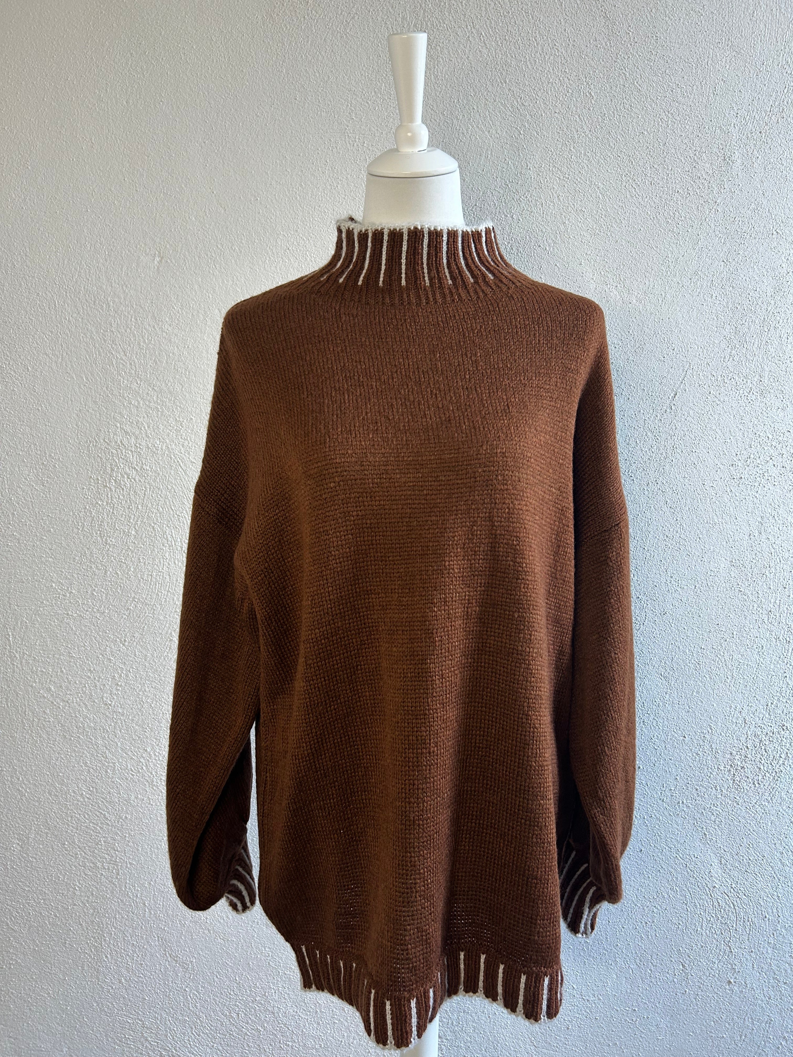 Pull Assya - Marron