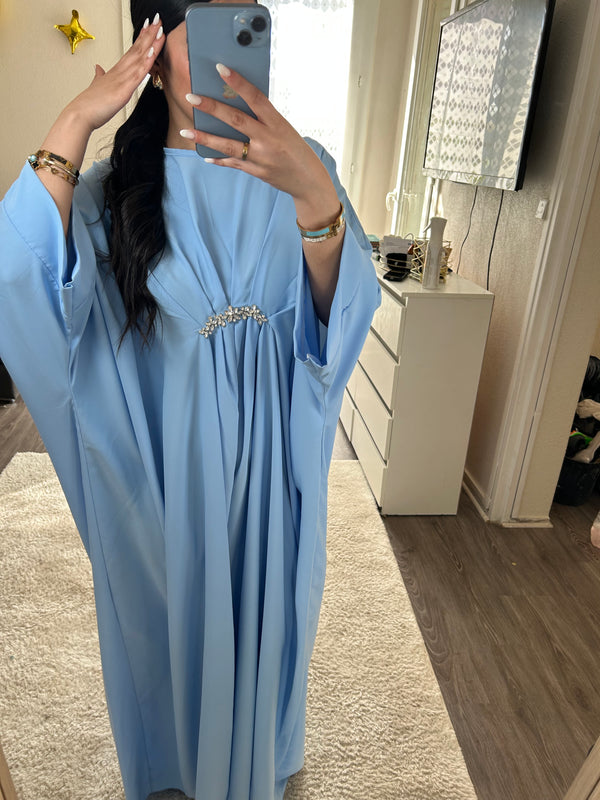 Abaya Zohra - Baby blue