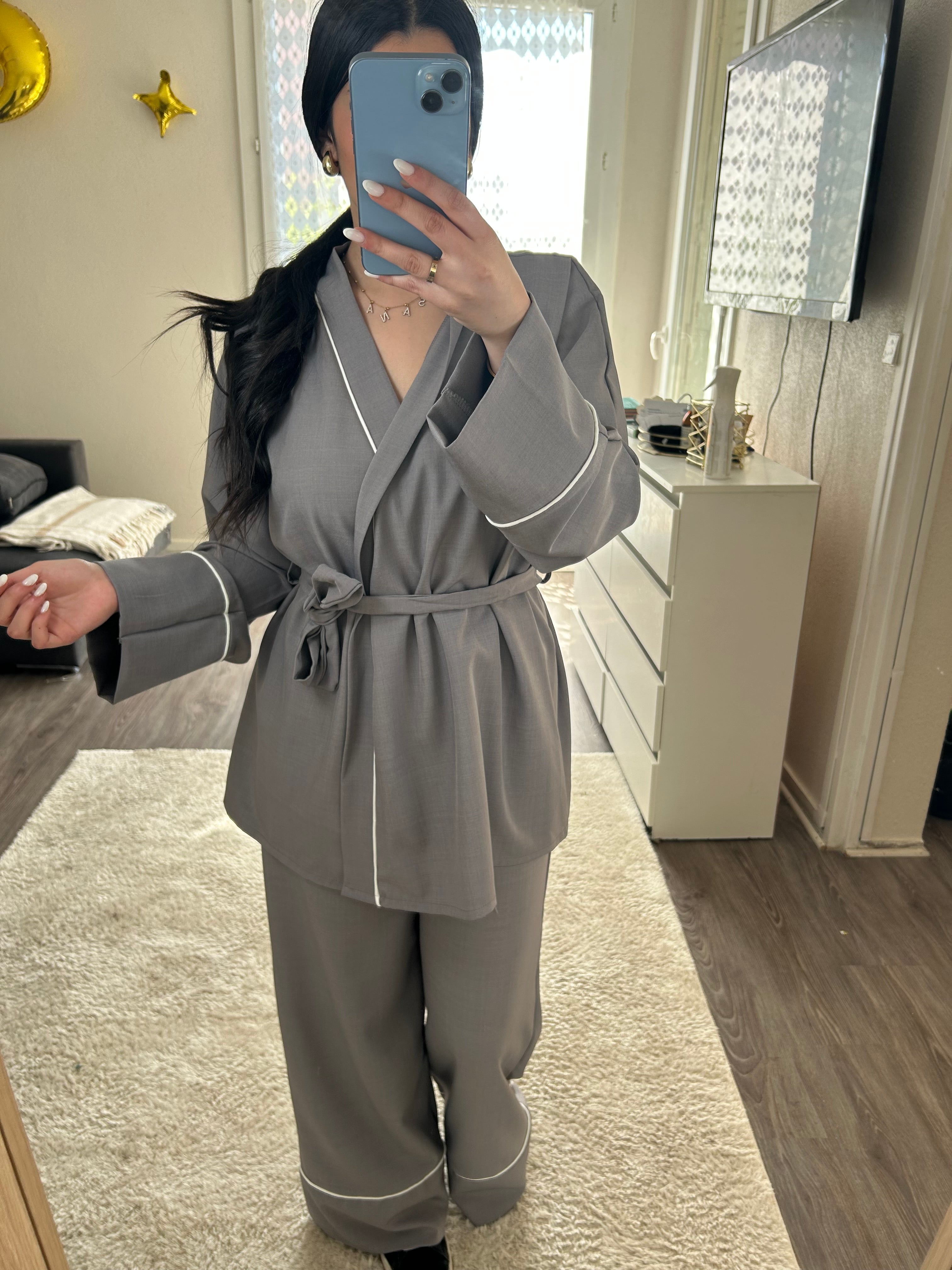 Ensemble portefeuille keina - gris