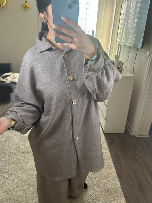 Ensemble Najet - taupe