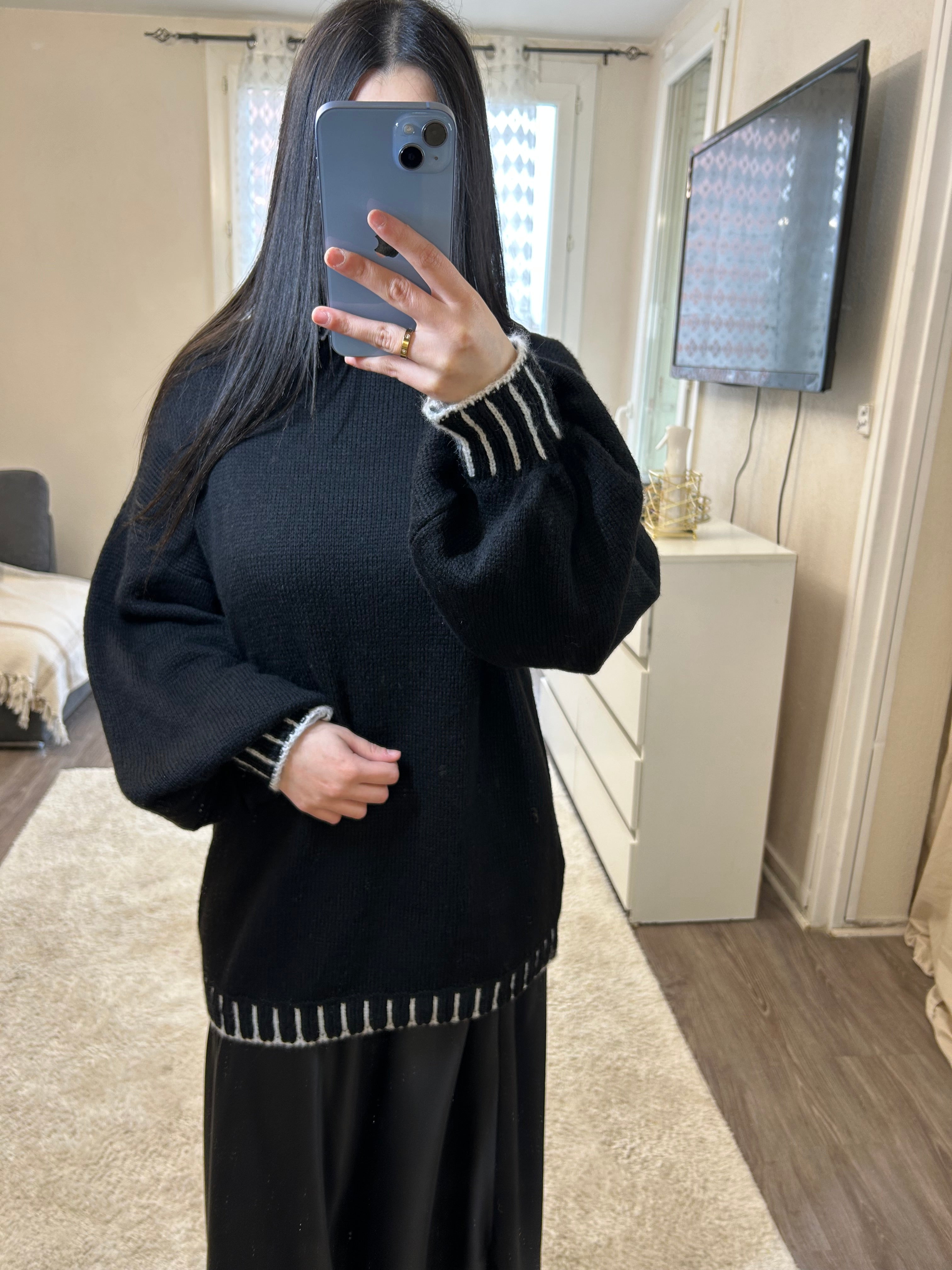Pull Assya - noir