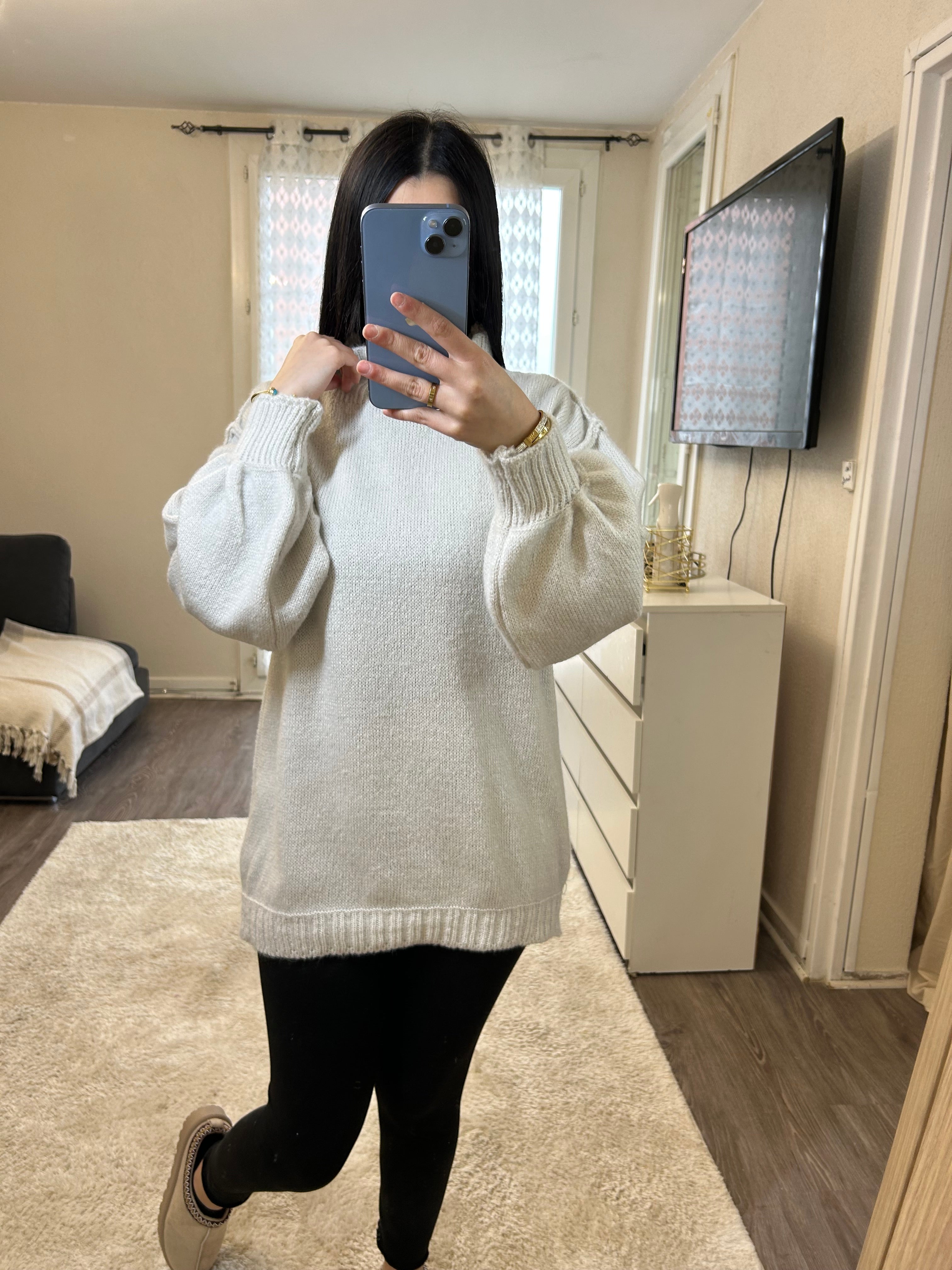 Pull Nelya - Crème